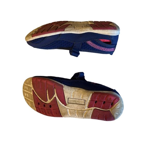 Lands End blue Mary janes flats size 1 M - Picture 4 of 7